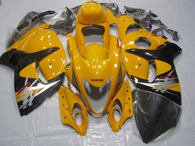 Gelb Schwarz Suzuki GSXR 1300 Hayabusa 08-20 Motorrad Verkleidungen