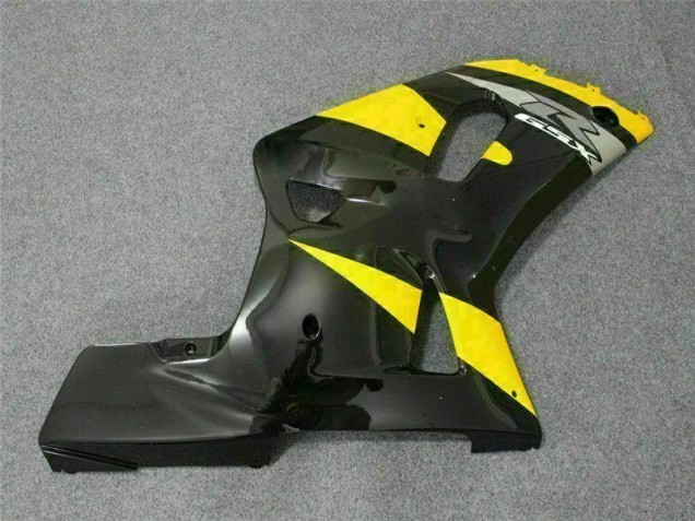 Gelb Schwarz Suzuki GSXR 600 / 750 K1 K2 K3 01-03 Motorrad Verkleidungen Gelb Schwarz Suzuki GSXR 600 / 750 K1 K2 K3 01-03 Motorrad Verkleidungen