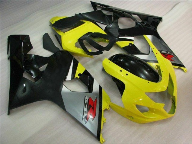 Gelb Schwarz Suzuki GSXR 600 / 750 K4 04-05 Motorrad Verkleidung Gelb Schwarz Suzuki GSXR 600 / 750 K4 04-05 Motorrad Verkleidung