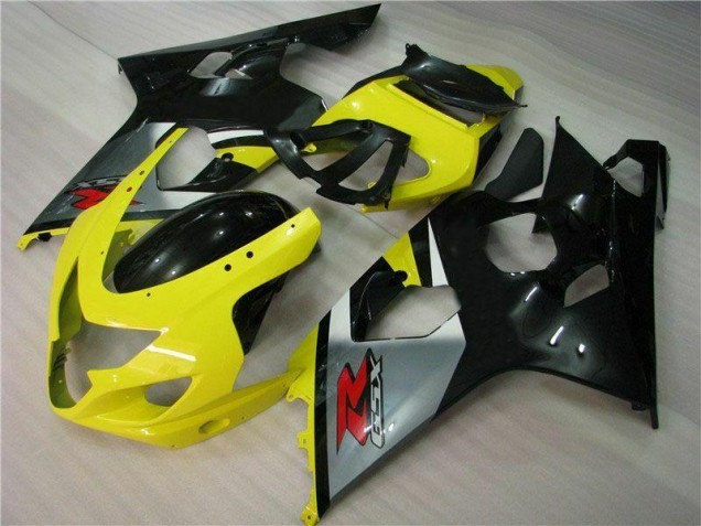 Gelb Schwarz Suzuki GSXR 600 / 750 K4 04-05 Motorrad Verkleidung Gelb Schwarz Suzuki GSXR 600 / 750 K4 04-05 Motorrad Verkleidung