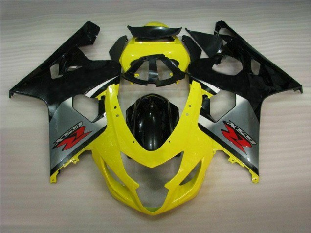 Gelb Schwarz Suzuki GSXR 600 / 750 K4 04-05 Motorrad Verkleidung Gelb Schwarz Suzuki GSXR 600 / 750 K4 04-05 Motorrad Verkleidung