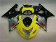 Gelb Schwarz Suzuki GSXR 600 / 750 K4 04-05 Motorrad Verkleidung Gelb Schwarz Suzuki GSXR 600 / 750 K4 04-05 Motorrad Verkleidung