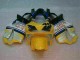 Gelb Silber Nastro Azzurro Honda CBR 600 F4i 01-03 Motorrad Verkleidungen