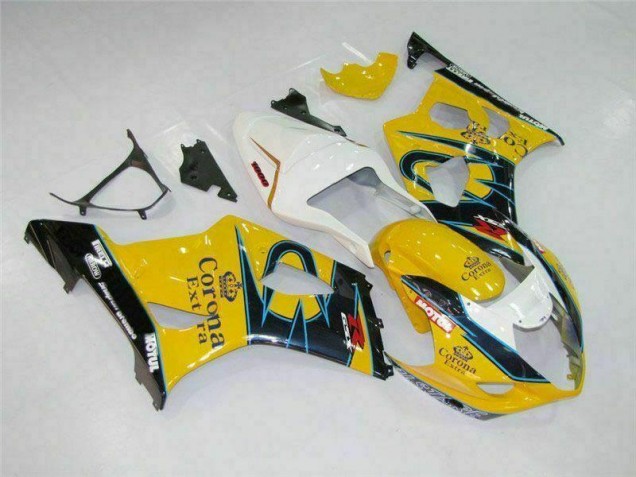 Gelb Suzuki GSXR 1000 K3 03-04 Motorrad Verkleidungen Gelb Suzuki GSXR 1000 K3 03-04 Motorrad Verkleidungen