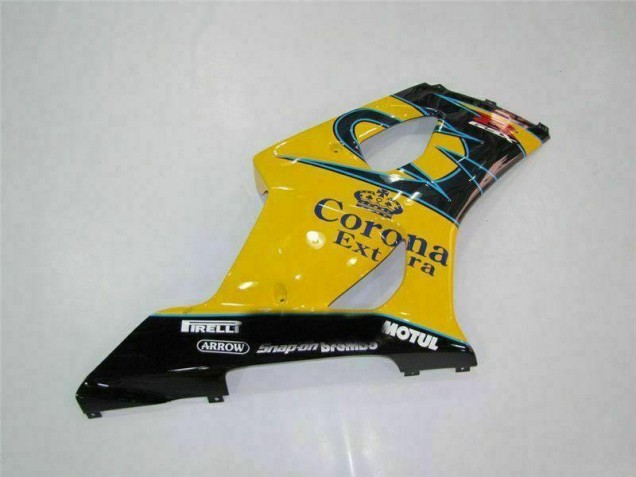 Gelb Suzuki GSXR 1000 K3 03-04 Motorrad Verkleidungen Gelb Suzuki GSXR 1000 K3 03-04 Motorrad Verkleidungen
