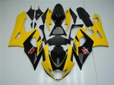 Gelb Suzuki GSXR 1000 K5 05-06 Motorrad Verkleidungen