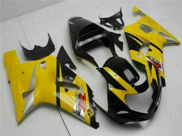 Gelb Suzuki GSXR 600 / 750 K1 K2 K3 01-03 Motorrad Verkleidung