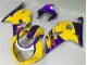 Gelb Suzuki GSXR 600 / 750 K1 K2 K3 01-03 Motorrad Verkleidungen Gelb Suzuki GSXR 600 / 750 K1 K2 K3 01-03 Motorrad Verkleidungen