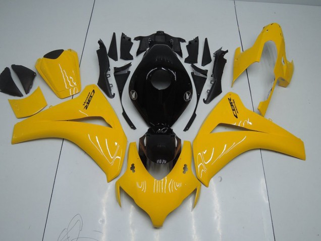 Gelb Und Schwarz Honda CBR 1000 RR 08-11 Motorrad Verkleidungen