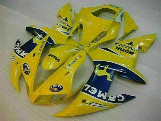 Gelb Yamaha R1 02-03 Motorrad Verkleidungen Gelb Yamaha R1 02-03 Motorrad Verkleidungen