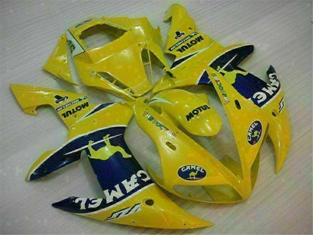 Gelb Yamaha R1 02-03 Motorrad Verkleidungen Gelb Yamaha R1 02-03 Motorrad Verkleidungen
