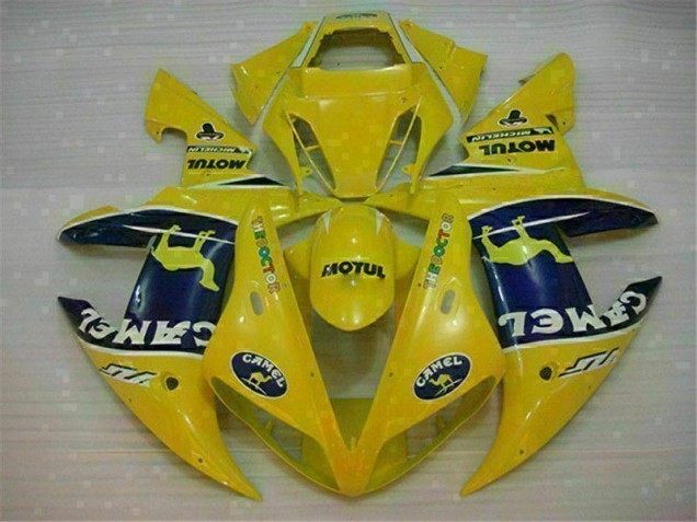 Gelb Yamaha R1 02-03 Motorrad Verkleidungen Gelb Yamaha R1 02-03 Motorrad Verkleidungen