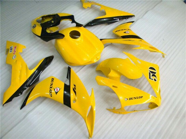 Gelb Yamaha R1 04-06 Motorrad Verkleidungen Gelb Yamaha R1 04-06 Motorrad Verkleidungen