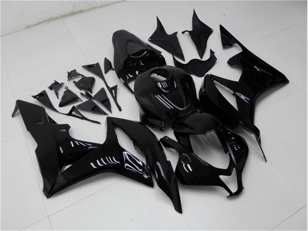 Glänzend Schwarz Honda CBR 600 RR 07-08 Motorrad Verkleidungen