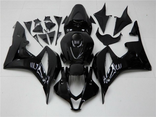 Glänzend Schwarz Honda CBR 600 RR 07-08 Motorrad Verkleidungen