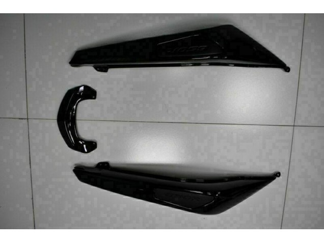 Glänzend Schwarz Kawasaki EX650 09-11 Motorrad Verkleidungen Glänzend Schwarz Kawasaki EX650 09-11 Motorrad Verkleidungen