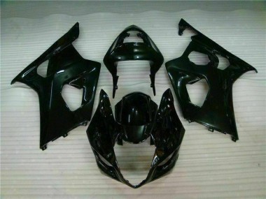 Glänzend Schwarz Suzuki GSXR 1000 K3 03-04 Motorrad Verkleidungen