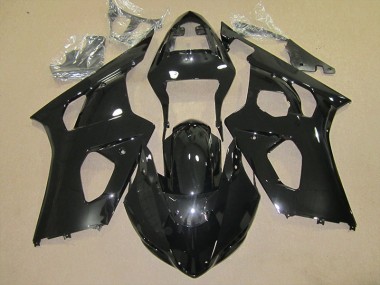 Glänzend Schwarz Suzuki GSXR 1000 K3 03-04 Motorrad Verkleidungen & Plastik