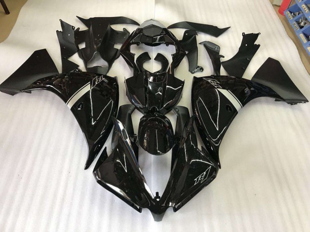 Glänzend Schwarz Yamaha R1 09-11 Motorrad Verkleidungen Glänzend Schwarz Yamaha R1 09-11 Motorrad Verkleidungen