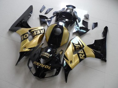 Gold Repsol Honda CBR 1000 RR 06-07 Motorrad Verkleidungen