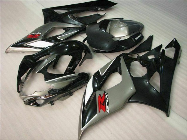 Grau Schwarz Suzuki GSXR 1000 K5 05-06 Motorrad Verkleidungen