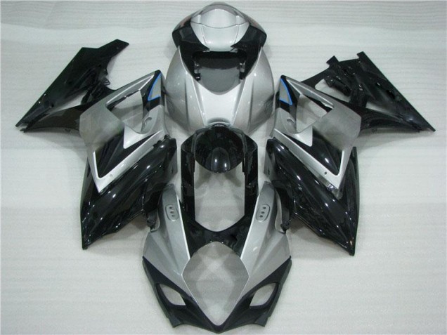 Grau Schwarz Suzuki GSXR 1000 K7 07-08 Motorrad Verkleidungen Grau Schwarz Suzuki GSXR 1000 K7 07-08 Motorrad Verkleidungen
