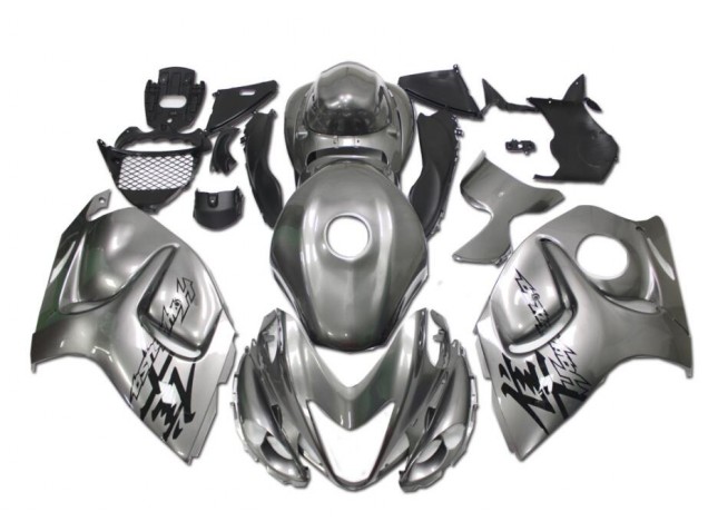 Grau Suzuki GSXR 1300 Hayabusa 08-20 Motorrad Verkleidungen Grau Suzuki GSXR 1300 Hayabusa 08-20 Motorrad Verkleidungen