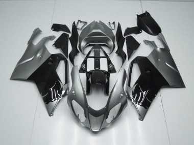 Grau und Schwarz Aprilia RSV 1000 03-06 Motorrad Verkleidungen