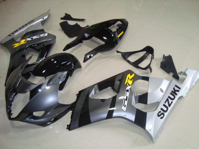 Graues Silber Suzuki GSXR 1000 K3 03-04 Motorrad Verkleidungen Graues Silber Suzuki GSXR 1000 K3 03-04 Motorrad Verkleidungen