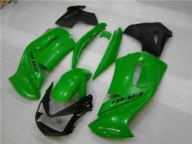 Grün Kawasaki EX650 06-08 Motorrad Verkleidungen