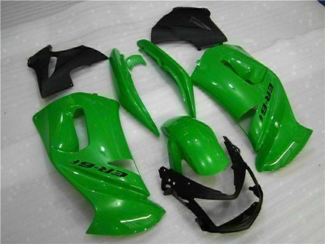 Grün Kawasaki EX650 06-08 Motorrad Verkleidungen