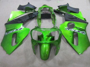 Grün Kawasaki ZX12R 00-01 Motorrad Verkleidung