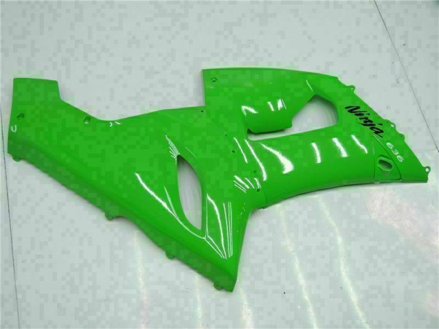 Grün Kawasaki ZX6R 05-06 Motorrad VollVerkleidungen & Plastik Grün Kawasaki ZX6R 05-06 Motorrad VollVerkleidungen & Plastik