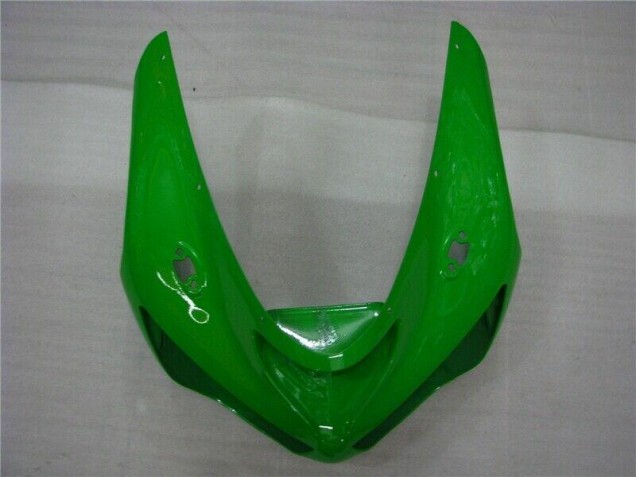 Grün Matt schwarz Kawasaki ZX6R 05-06 Motorrad Verkleidungen