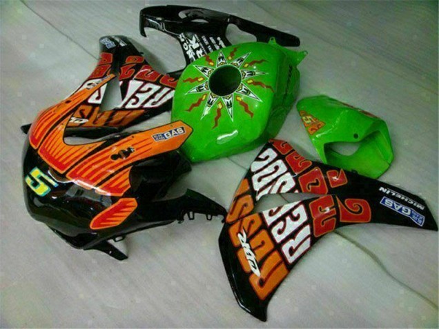 Grün Orange Honda CBR 1000 RR 08-11 Motorrad Verkleidungen