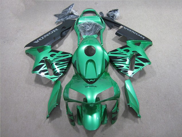 Grün Schwarz Honda CBR 600 RR 05-06 Motorrad Verkleidungen