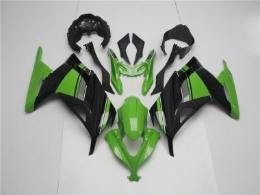 Grün Schwarz Kawasaki EX300 13-16 Motorrad Verkleidung