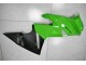Grün Schwarz Kawasaki EX650 09-11 Motorrad Verkleidung Grün Schwarz Kawasaki EX650 09-11 Motorrad Verkleidung