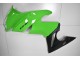 Grün Schwarz Kawasaki EX650 09-11 Motorrad Verkleidungen