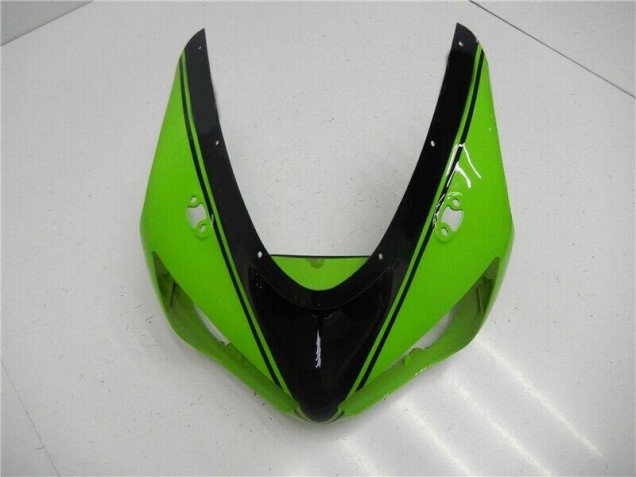 Grün Schwarz Kawasaki ZX6R 05-06 Motorrad Verkleidung Grün Schwarz Kawasaki ZX6R 05-06 Motorrad Verkleidung