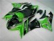 Grün Schwarz Kawasaki ZX6R 09-12 Motorrad Verkleidungen Grün Schwarz Kawasaki ZX6R 09-12 Motorrad Verkleidungen