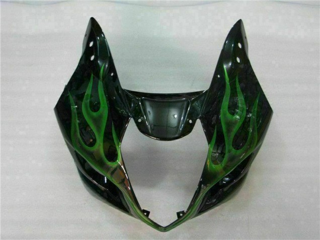 Grün Schwarz Suzuki GSXR 1000 K3 03-04 Motorrad Verkleidungen