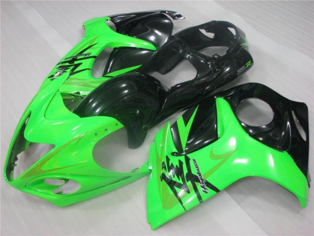 Grün Schwarz Suzuki GSXR 1300 Hayabusa 08-20 Motorrad Verkleidungen