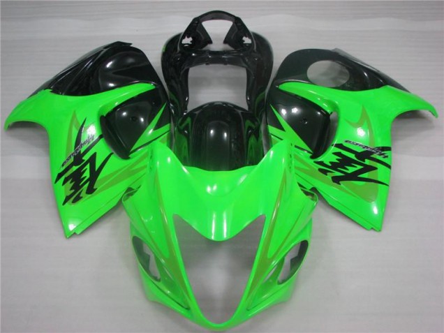 Grün Schwarz Suzuki GSXR 1300 Hayabusa 08-20 Motorrad Verkleidungen