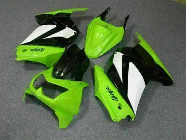 Grün Schwarzer Ninja Kawasaki EX250 08-12 Motorrad Verkleidungen Grün Schwarzer Ninja Kawasaki EX250 08-12 Motorrad Verkleidungen