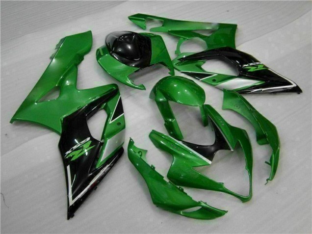 Grün Suzuki GSXR 1000 K5 05-06 Motorrad Verkleidung Grün Suzuki GSXR 1000 K5 05-06 Motorrad Verkleidung