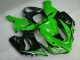 Grün Weiß Schwarz Kawasaki ZX6R 05-06 Motorrad Verkleidungen Grün Weiß Schwarz Kawasaki ZX6R 05-06 Motorrad Verkleidungen