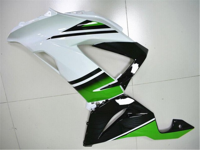 Grün Weiß Schwarz Kawasaki ZX6R 13-18 Motorrad Verkleidungen Grün Weiß Schwarz Kawasaki ZX6R 13-18 Motorrad Verkleidungen