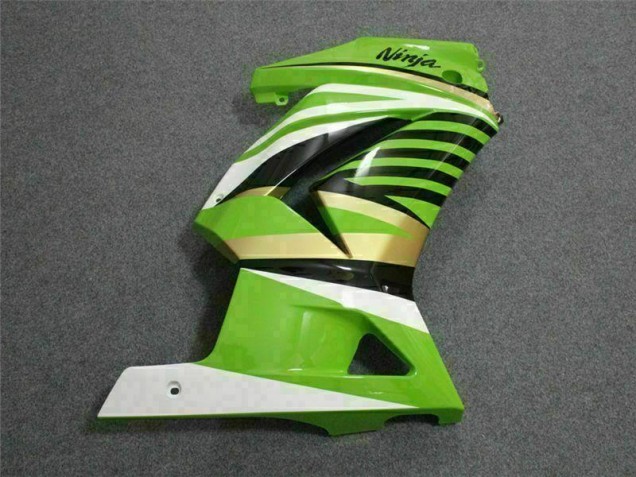 Grün Weiß Schwarz Ninja Kawasaki EX250 08-12 Motorrad Verkleidungen