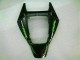 Grüne Flamme Schwarz Honda CBR 1000 RR 06-07 Motorrad Verkleidungen